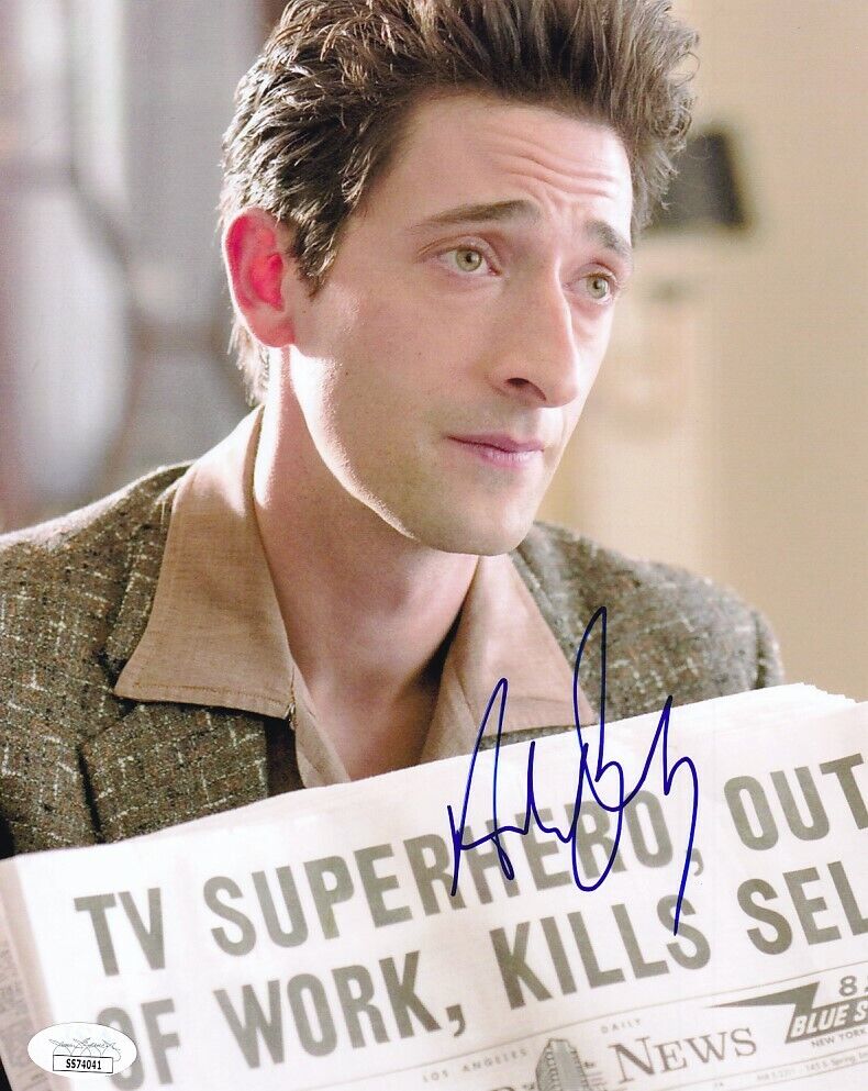 Adrien Brody autographed signed autograph Hollywoodland 8x10 movie Photo Poster painting JSA COA