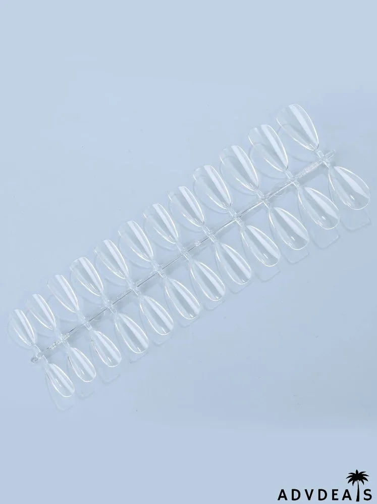 504pcs Clear Fake Nail