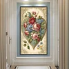 (40*70cm)Flower - Full Round Drill Diamond Painting