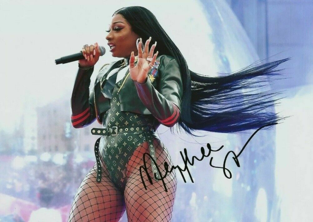 Megan Thee Stallion Autographed Signed 8x10 Photo Poster painting REPRINT