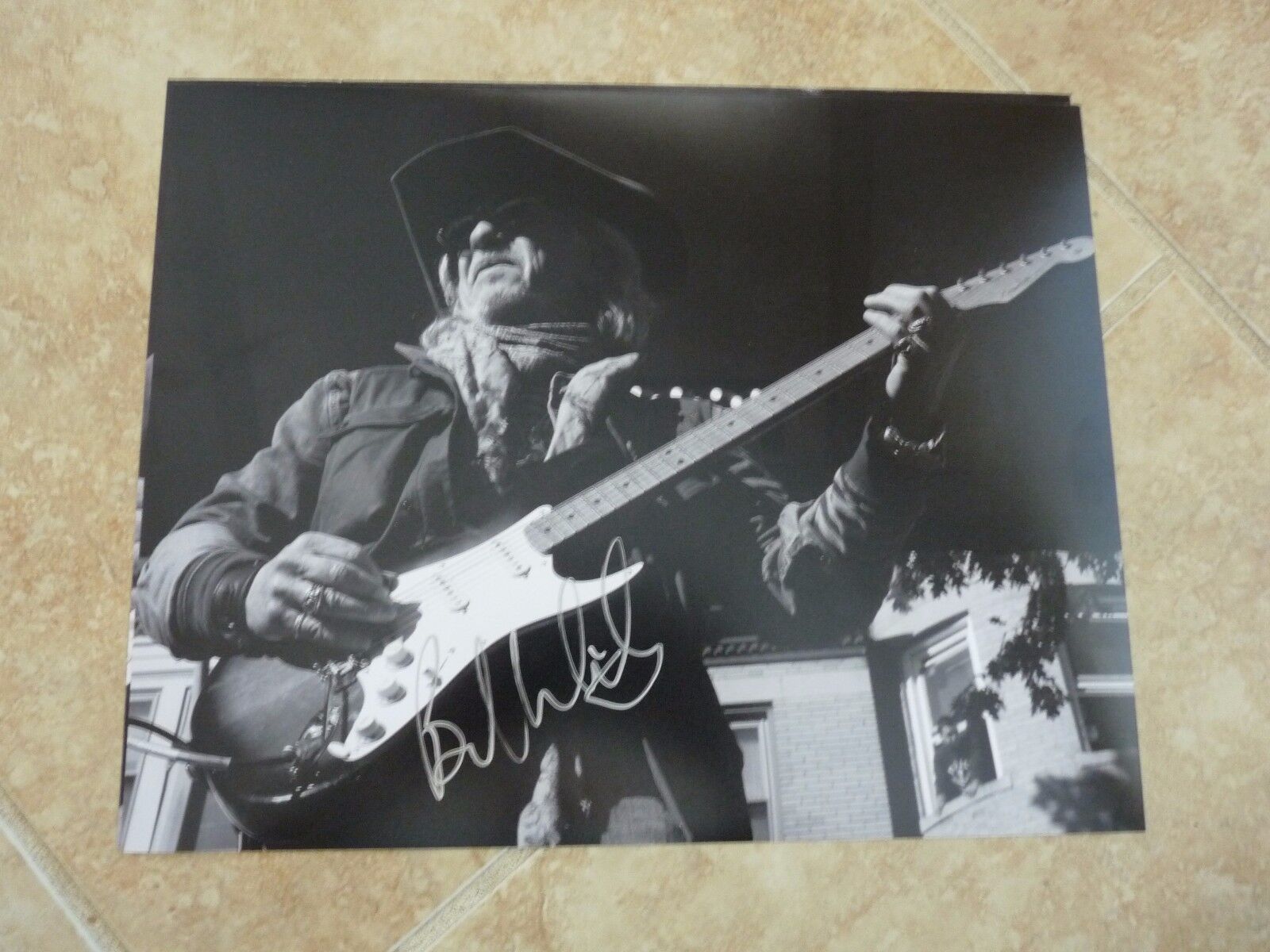 Brad Whitford Aerosmith Signed Autographed 11x14 Live Photo Poster painting PSA Guaranteed #3 F2