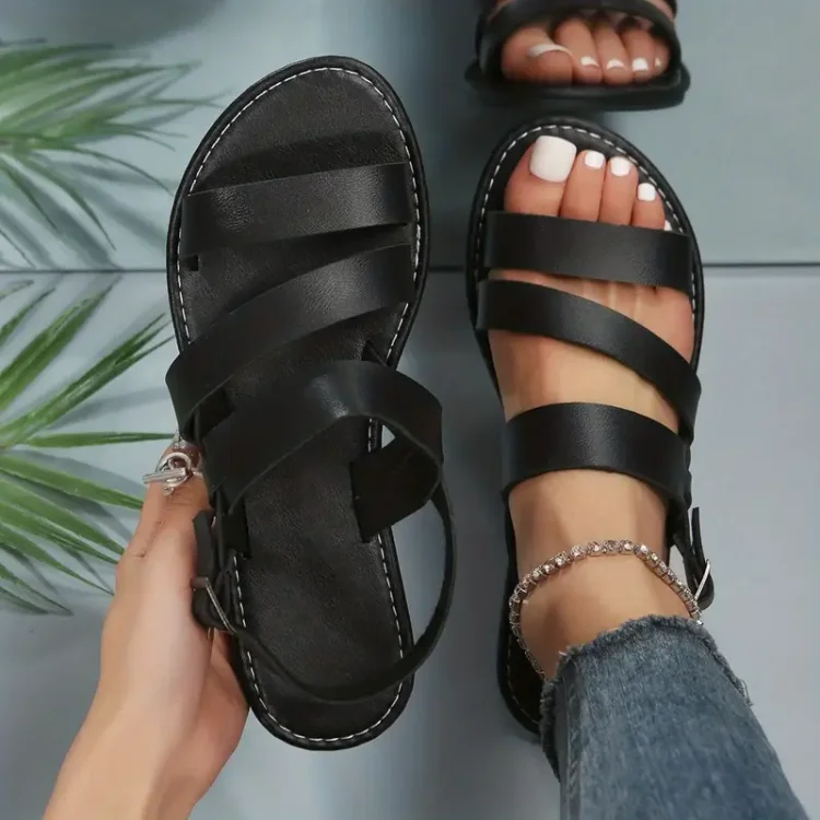 🔥Last Day 70% OFF -Women's Comfort Bowtie Slide Sandals