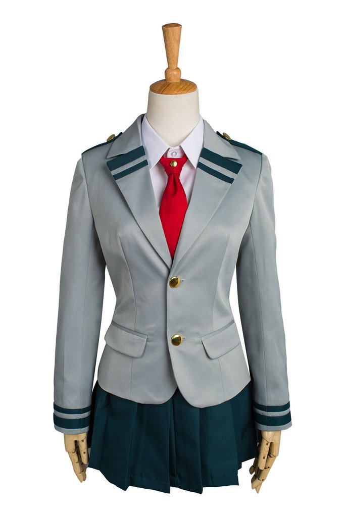 Boku No Hero Academia My Hero Academia Tsuyu School Uniform Cosplay Costume