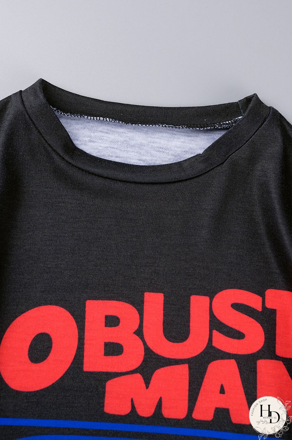 Red Casual Street Print Patchwork O Neck Half Sleeve Two Pieces