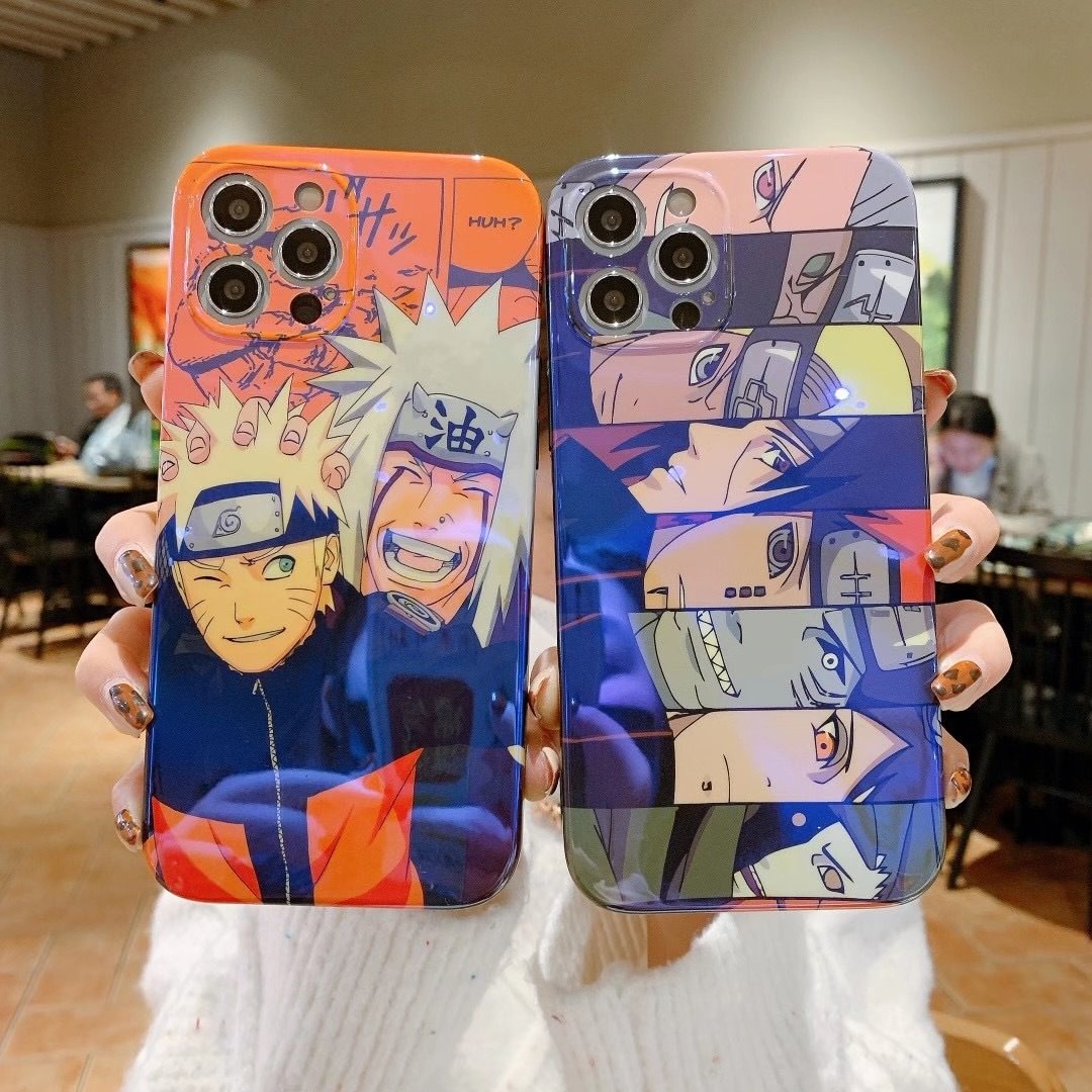 Naruto Akatsuki Anime Phone Case For Iphone weebmemes