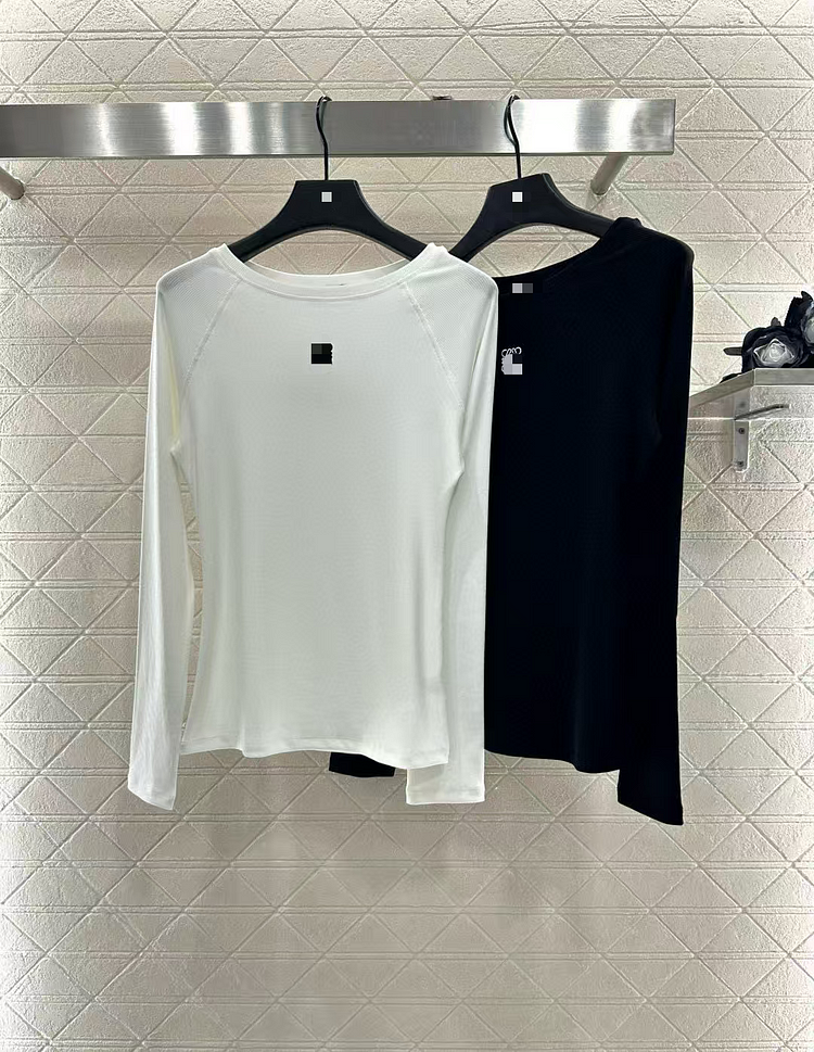 Women's Spring Autumn Solid Pullover Crew Neck Long Sleeve T-shirt Loose Casual Lady Tops