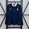 Retro 2014 France Long Sleeve Soccer Jersey Home