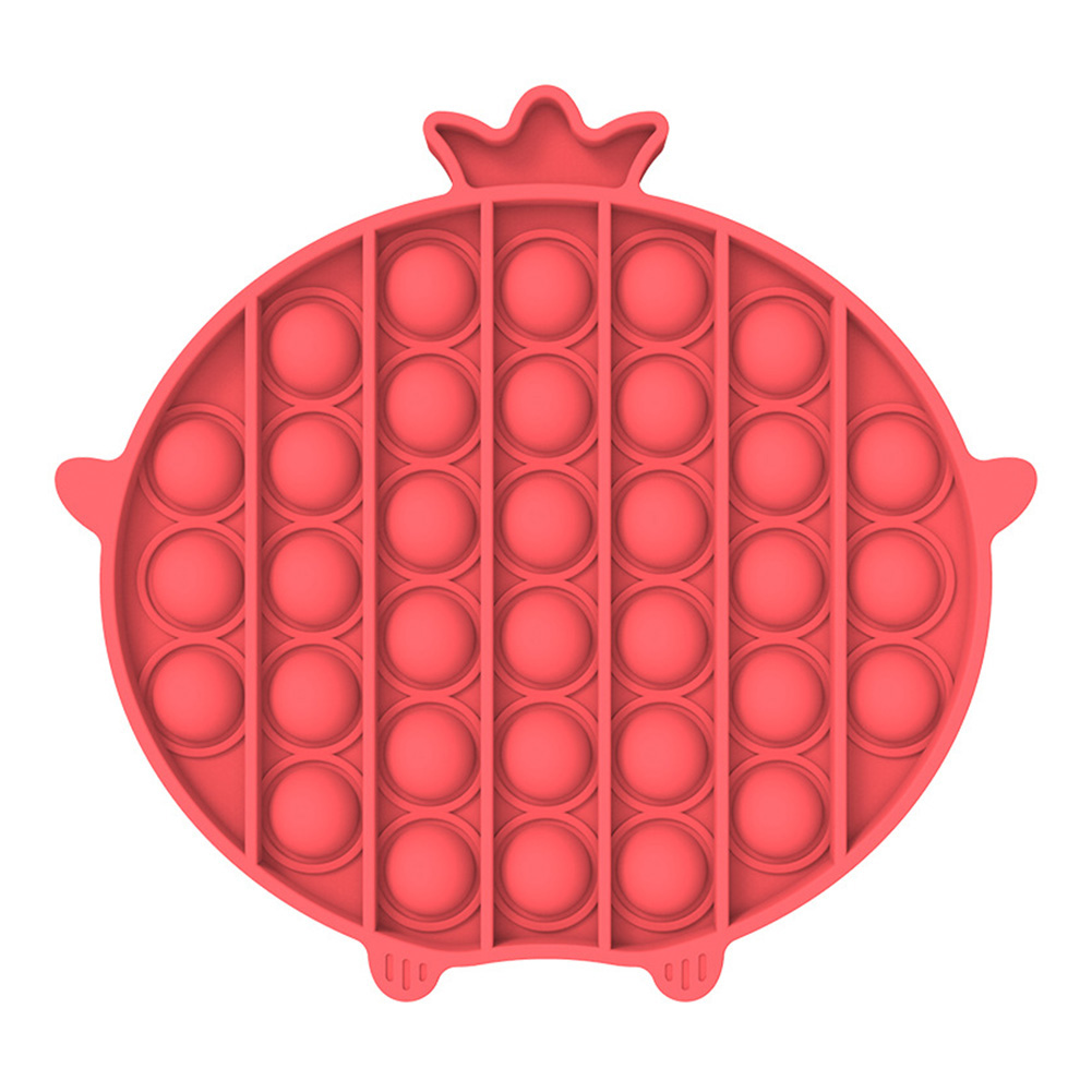 

Silicone Push - Pop It Fidget Toy, Red, 501 Original