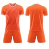 Customized Football Uniform Suit for Children, Men and Women, Breathable, Quick-Drying Short-Sleeved Football Jersey, Student Training Game Team Uniform with Printing