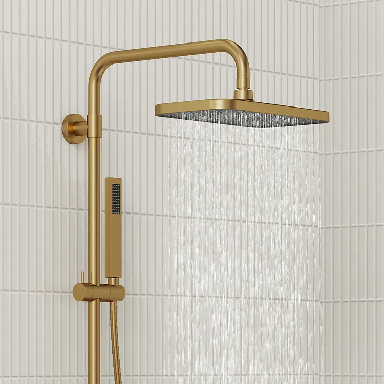 Dual-Function Shower System No Valve Body 13.38