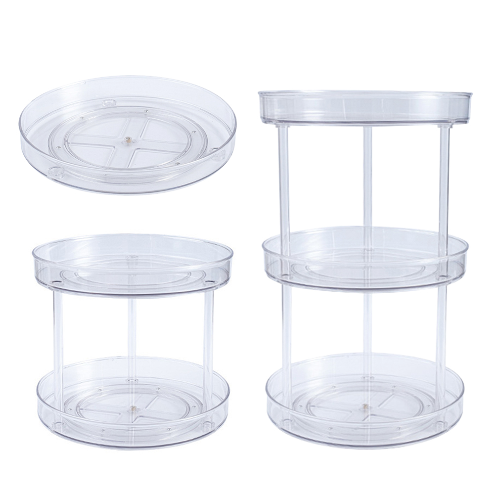 

Rotatable Cabinet Organizer Multi-layer Spice Drink Cosmetic Storage Rack, 501 Original