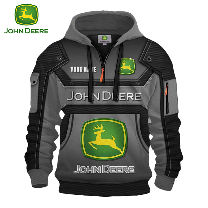 John Deere® 2020: nova camisola desportiva para atividades ao ar livre com forro de caxemira