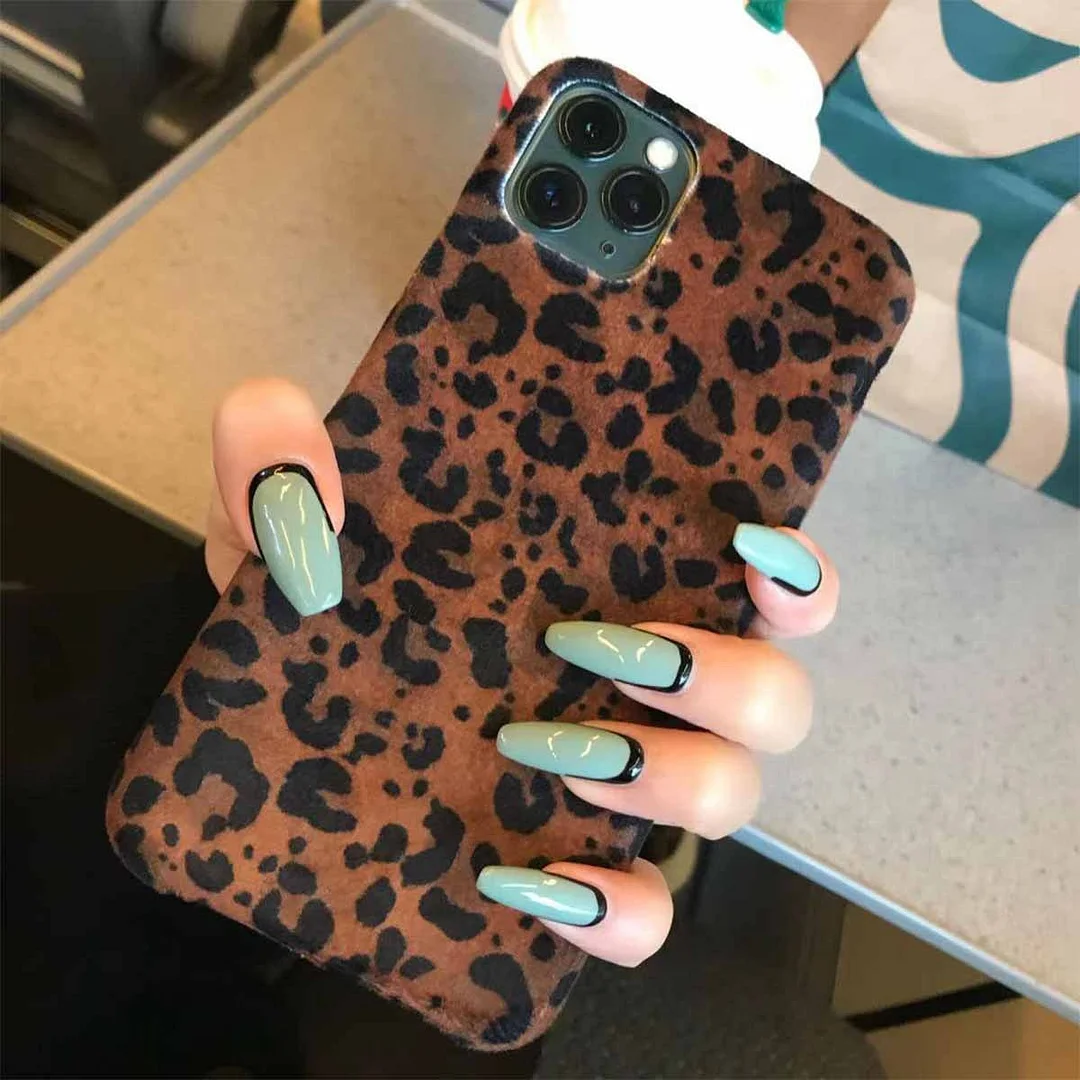 24pcs White Stripe Wear Long Paragraph Fashion Manicure Patch False Nails Save Time Wearable Nail Patch With Glue Fake Nails-Nail Inspo