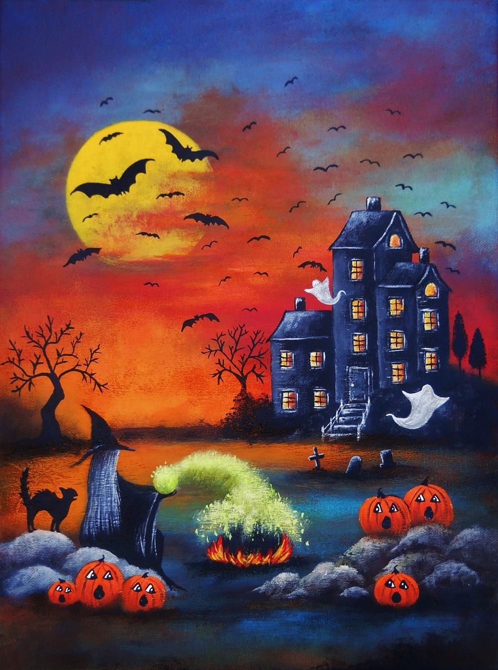Halloween - Paint by Numbers