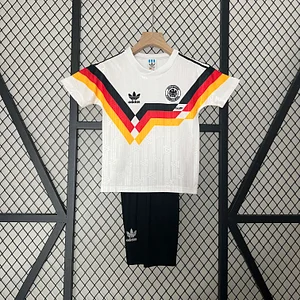 1990 Retro Germany Home Football Shirt 1:1 Thai Quality Kids Size