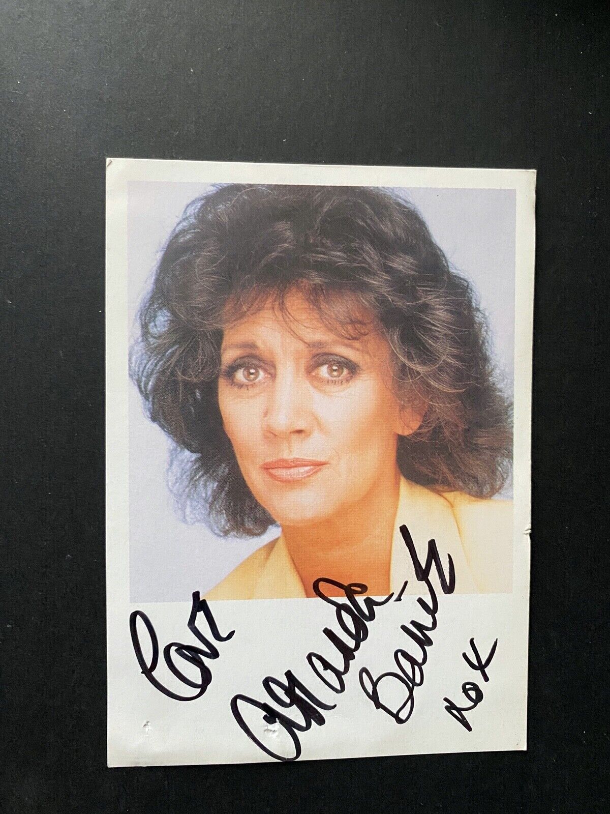 AMANDA BARRIE - CARRY ON FILM ACTRESS - SUPERB SIGNED Photo Poster painting