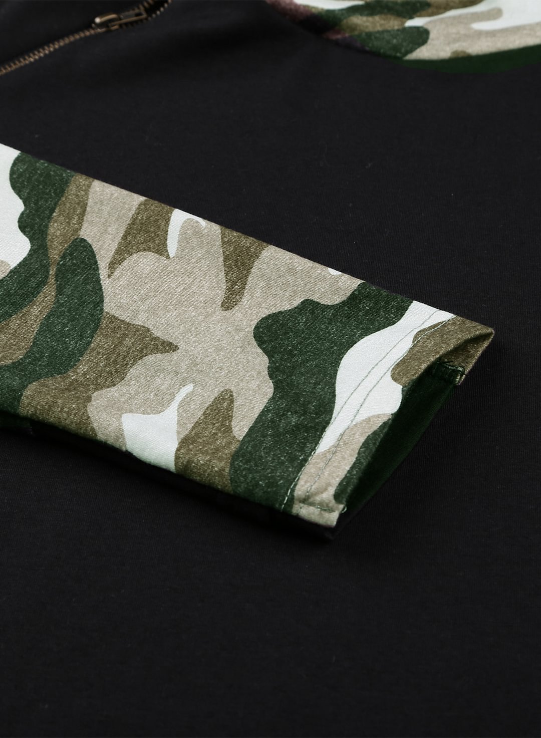 Women's Black Cowl Neck Drawstring Hoodie