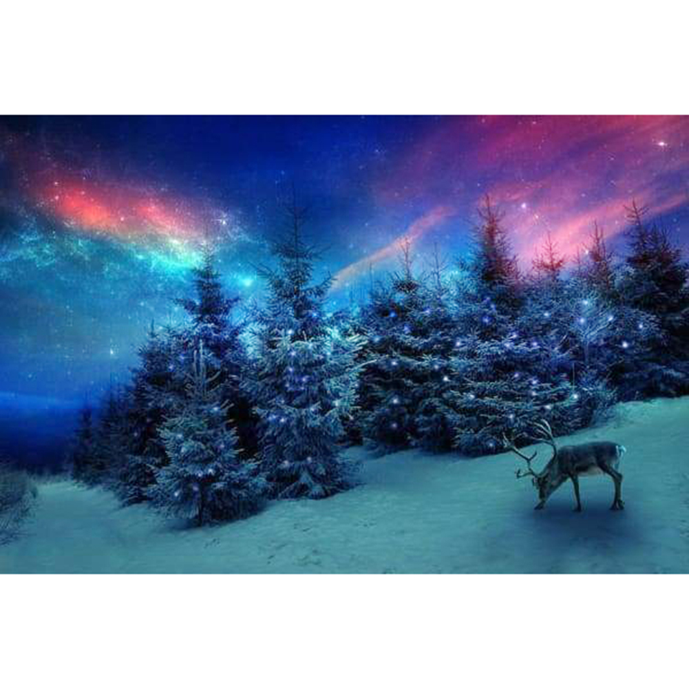 

Deer and Tree - Round Drill Diamond Painting - 30*40CM, 501 Original
