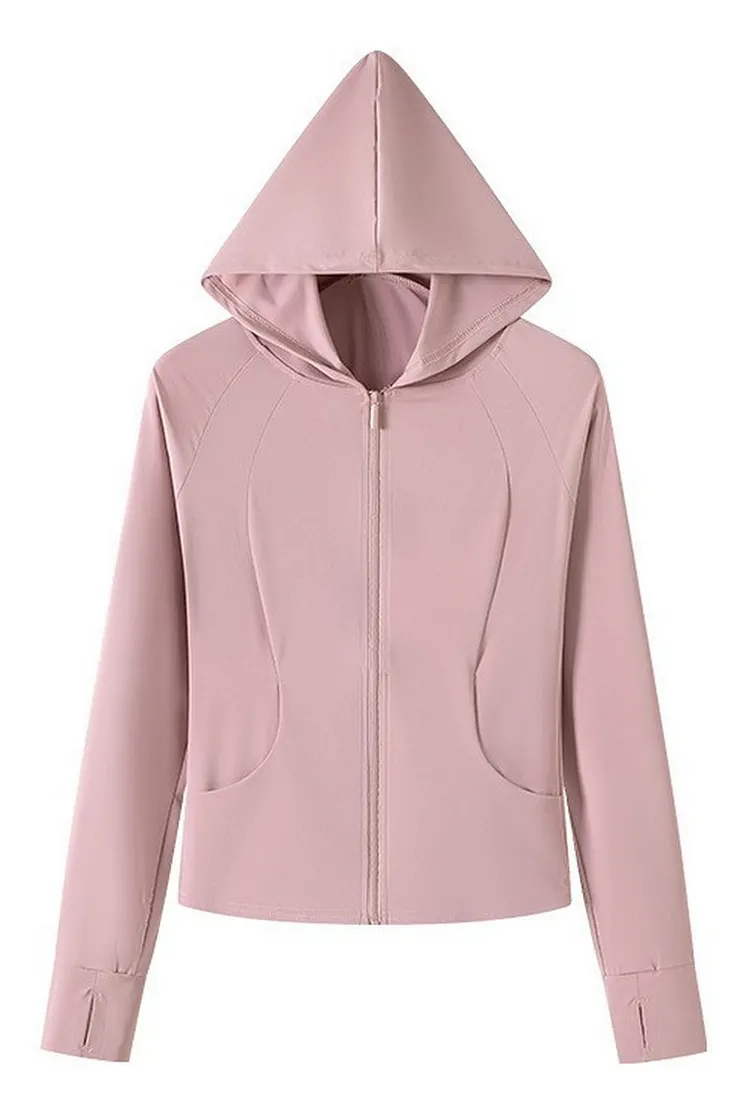 Lightweight UPF Sun Protection Jacket with Pockets
