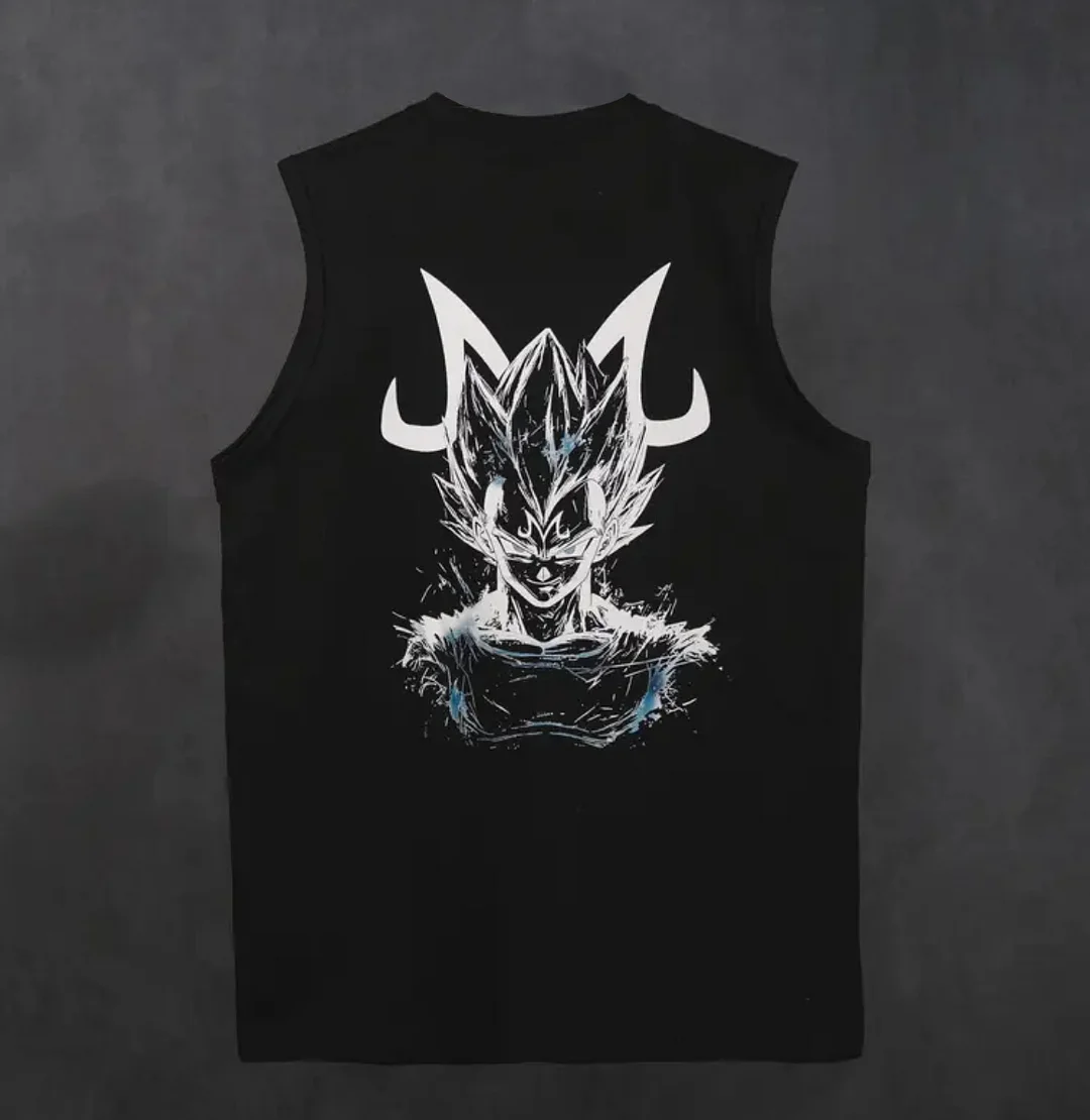 Dragon Ball Vegeta Print Men's Tank