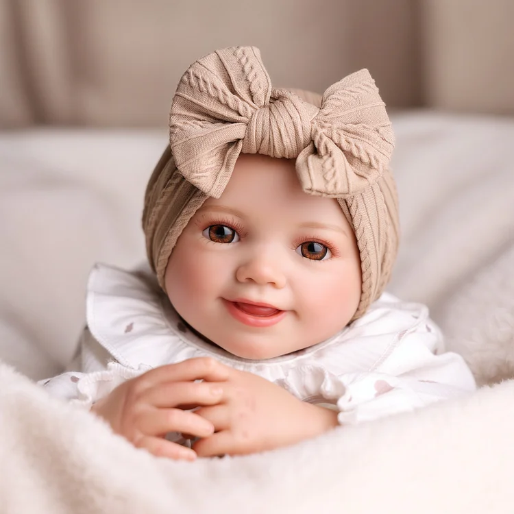 Babeside Smiling Reborn Baby Sunny 17'' Little Infant Girl Building Warm Memories