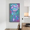 >SALE<5D DIY Diamond Painting Flower Dreamcatcher Kits Full Round Drill Pictures