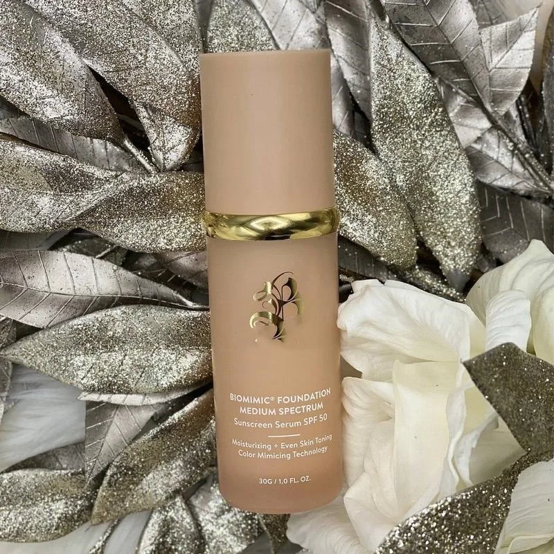 ⭐Natural Skincare Ingredients---Biomimic Foundation 4 in 1 - Light Spectrum