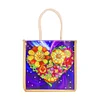 Diamond Painting-DIY Linen Shopping Handbag Tote