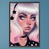 uk.everydayedeals (Limited Stock)Diamond Painting - Round AB Drills - Dark Candy Girl(45*65cm)