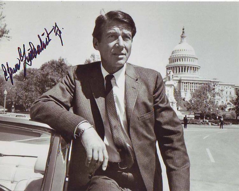 Efrem zimbalist jr. signed autographed the f.b.i. lewis erskine Photo Poster painting