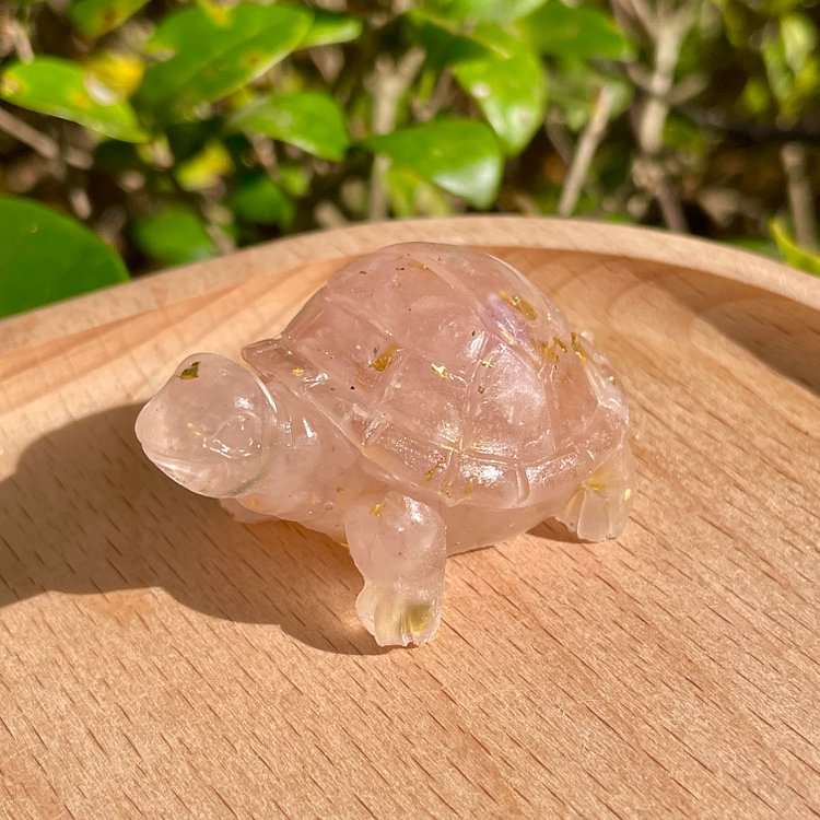 Resin Crystal Chips Turtle
