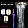 Pommeau de douche Hydro Jet haute pression avec ventilateur turbo &agrave; h&eacute;lice