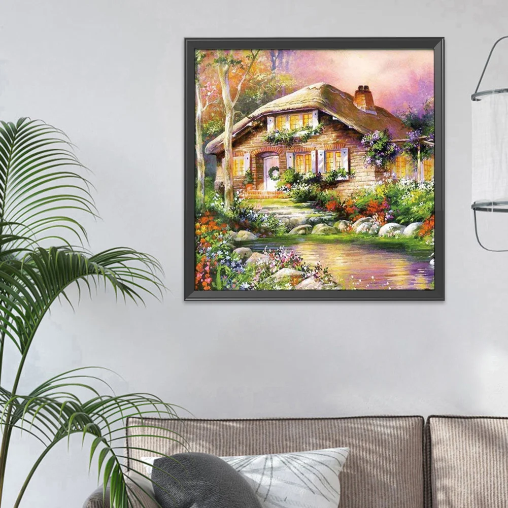 11ct Stamped Cross Stitch - Light House(40*40cm)