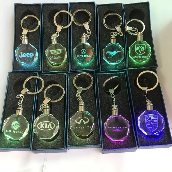 Car Key Chain Crystal Pendant