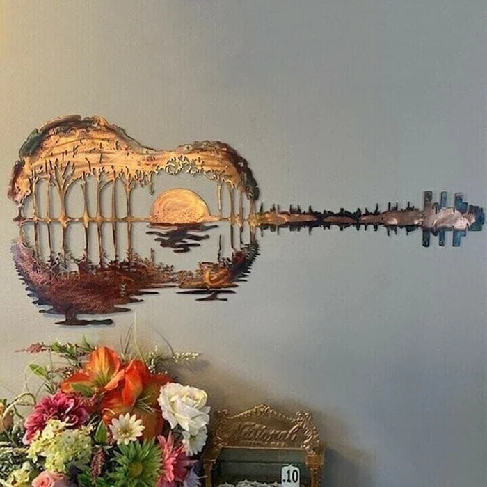 🔥Christmas Sale 48% OFF🔥Abstract Guitar Metal - Guitarist Art🎸BUY 2 FREE SHIPPING