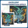 Diamond Painting -DIY Round Drill Mysterious Butterfly(40x40cm)