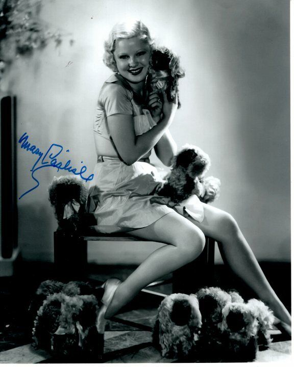 MARY CARLISLE Signed Autographed Photo Poster painting