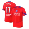 VITINHA #17 PSG Third Away Soccer Jersey 2025/26