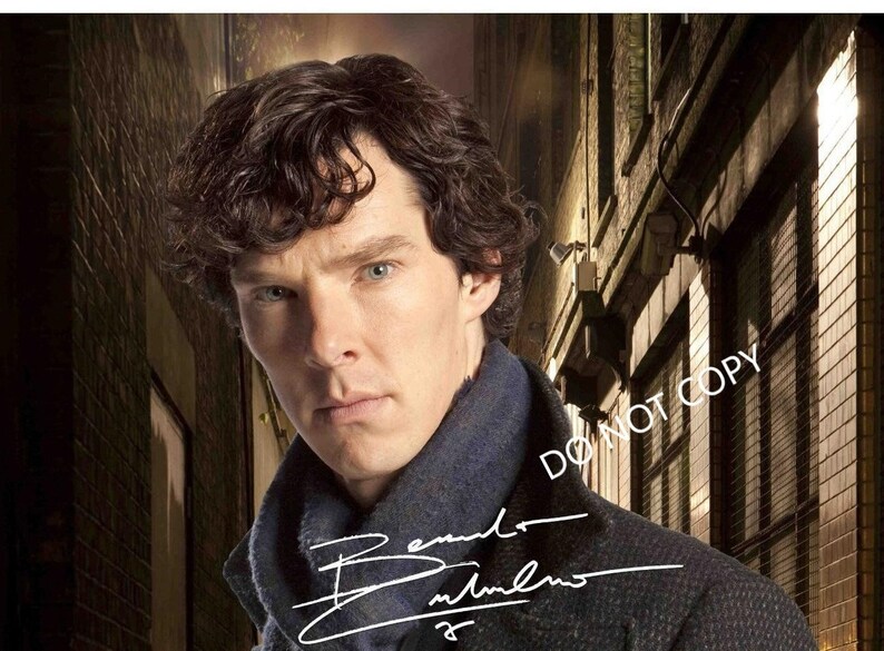 BENEDICT CUMBERBATCH 8 x10 20x25 cm Autographed Hand Signed Photo Poster painting