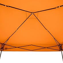 Red E-Z Up Canopy. 10x10 Canopy. pop up canopy. beach canopy. canopy