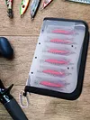 Portable Squid Jig Bag Fishing Lure Storage Case Wooden Shrimp Octopus Egi Case