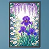 Diamond Painting -DIY Round Drill Iris(40x60cm)