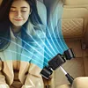 Dual Head Car Cooling Fan with Extension Arm Car Seat Headrest Fan for Back Seat