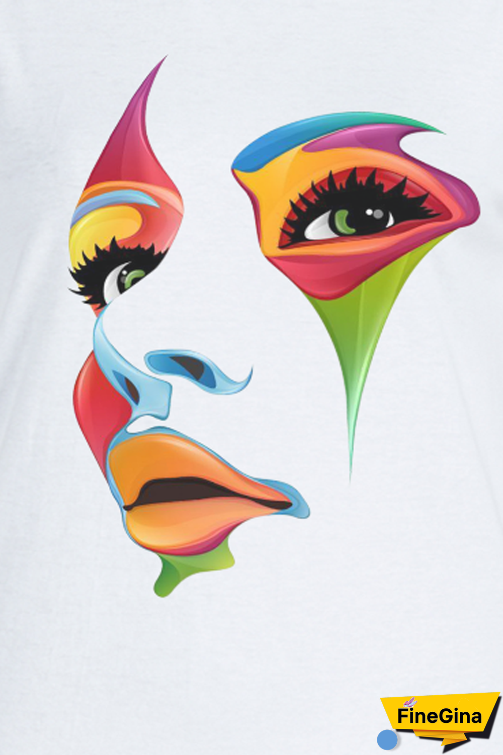 Black Street Print Patchwork O Neck Plus Size Tops