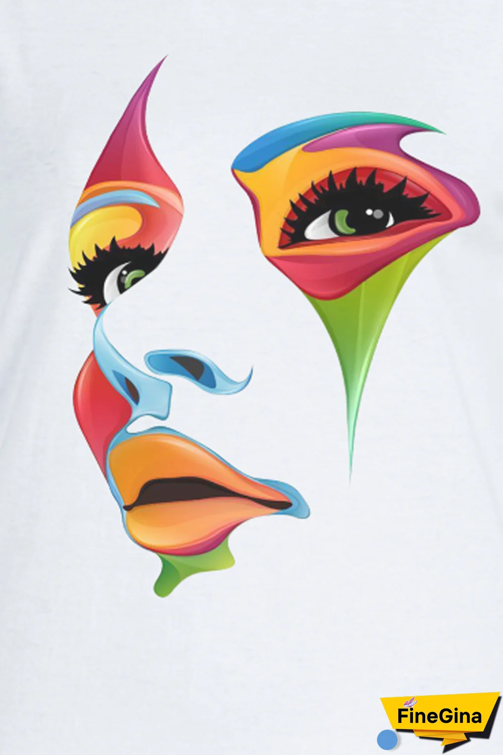 Black Street Print Patchwork O Neck Plus Size Tops