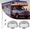 Flying Insect Screen Stainless Steel RV Furnace Vent Cover for Camper RV Caravan