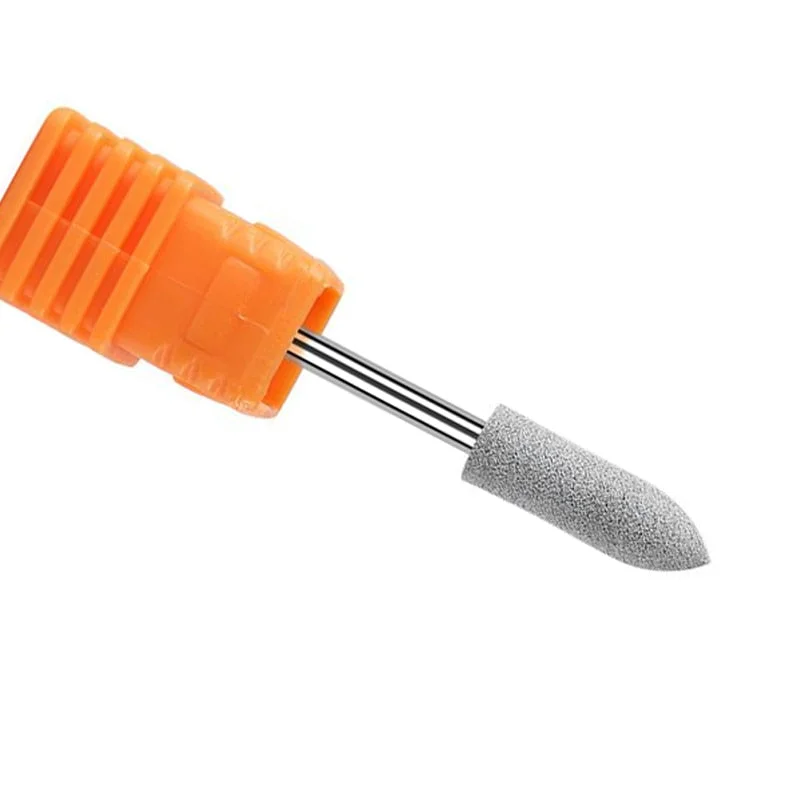 1Pcs Rubber Silicone Nail Drill Milling Cutter Drill Bits Files Burr Buffer for Electric Machine Nail Art Grinder Cuticle Tools-Nail Inspo