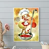 Diamond Painting -DIY Round Drill Cooking Girl Spoon