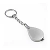 Portable 15X Folding Key Ring Magnifier Key Chain Magnifying Glass Loupe