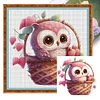 (Multi-Style) Animal - 18CT Stamped Cross Stitch 20*20cm/7.87*7.87in